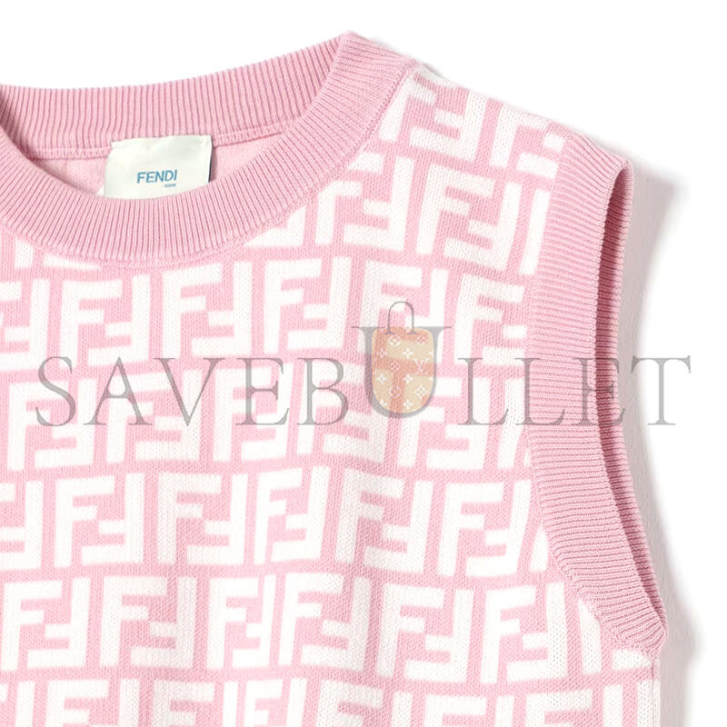 F**di ff knitted vest jfg200aquhf1r4t